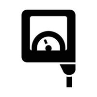 Nitrate Tester Vector Glyph Icon For Personal And Commercial Use.