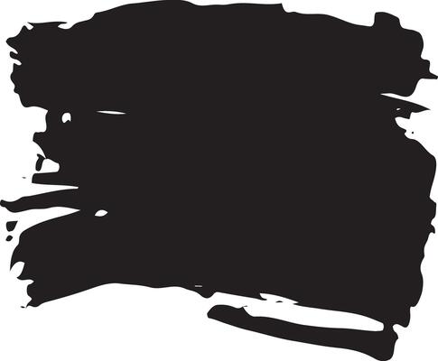Black Short Brush Stroke