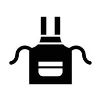 Apron Vector Glyph Icon For Personal And Commercial Use.