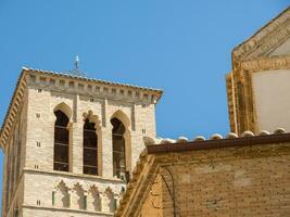 the cities of Madrid and toledo photo