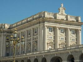 madrid and toledo in spain photo