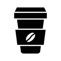 Coffee Vector Glyph Icon For Personal And Commercial Use.