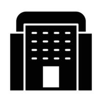 Hotel Vector Glyph Icon For Personal And Commercial Use.