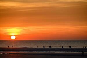 Langeoog island in germany photo