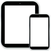 tableta ordenador personal computadora y teléfono inteligente foto