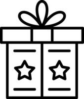 diseño de icono de vector de caja de regalo