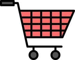 Shopping Cart Carousel Vector Icon Design