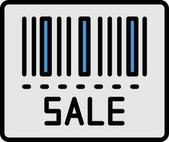 Sale Barcode Vector Icon Design