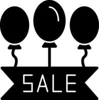 Sale Balloons Vector Icon Design