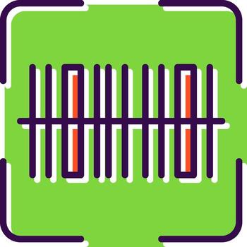 código de barras escáner vector icono diseño