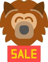 Sale Werewolf Vector Icon Design