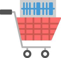 Shopping Barcode Vector Icon Design