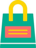 Shopping Bag Vector Icon Design