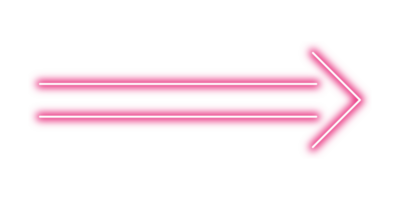 Neon arrow symbol png