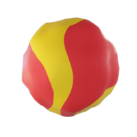 3d météore argile png