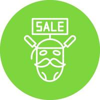 Sale Pirate Vector Icon Design