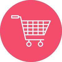 Shopping Cart Carousel Vector Icon Design