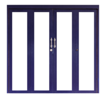 blu di legno porta isolato png