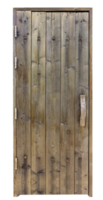 antiguo de madera puerta aislado png