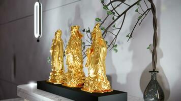 Renders, architecture, and shiny sculptures photo