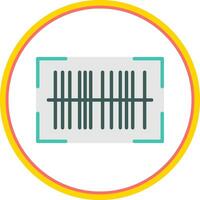 compras código de barras escáner vector icono diseño