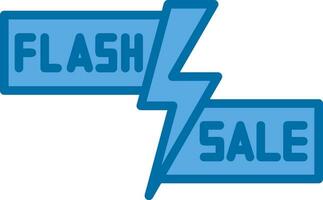 Flash Sale Lightning Vector Icon Design