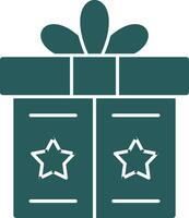 Gift Box Vector Icon Design