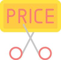 Price Slash Vector Icon Design