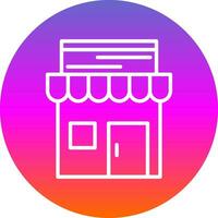 Storefront Vector Icon Design