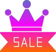 Sale Crown Vector Icon Design