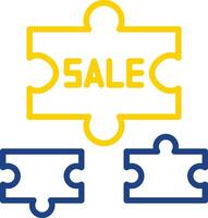 Sale Puzzle Piece Vector Icon Design
