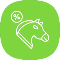 Discounted Unicorn Vector Icon Design