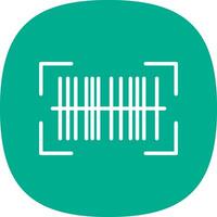 Shopping Barcode Scanner Vector Icon Design