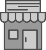 Storefront Vector Icon Design