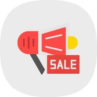 Sale Megaphone Vector Icon Design