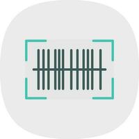 Shopping Barcode Scanner Vector Icon Design