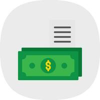 Money Bill Vector Icon Design