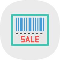 Sale Barcode Vector Icon Design