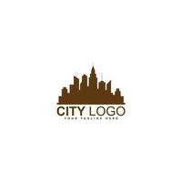 Skyline and City Logo Template. Eco Buildings Vector Design. Cityscape Illustration