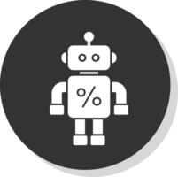 descontado robot vector icono diseño