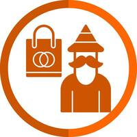 Shopping Wizard Vector Icon Design