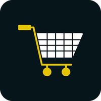 Shopping Trolley Vector Icon Design