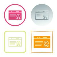 Unique Quality Assurance Vector Icon