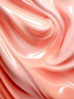 Abstract splash of translucent cream on a textured background , 3d render photo