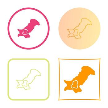 icono de vector de mapa