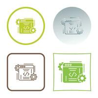 Coding Vector Icon