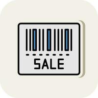 Sale Barcode Vector Icon Design