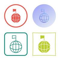 Unique Global Signals Vector Icon