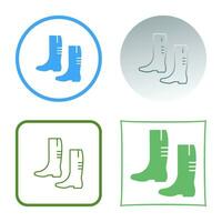 Gardening Boots Vector Icon