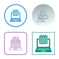 Timetable Vector Icon